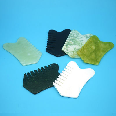 자이드 구아샤 빗자루 마사지 돌 머리 빗자루 손잡이 머리 도구 신체 근육 및 다기능 얼굴 마사지 도구