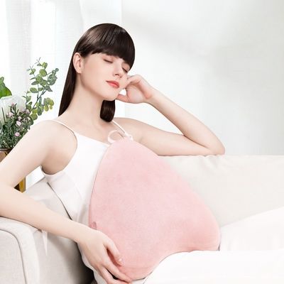 물리 치료 건강 관리 가구 등 쿠션 2024 제품 트렌딩 심장 모양 온 몸 마사지 베개 기계 분홍색