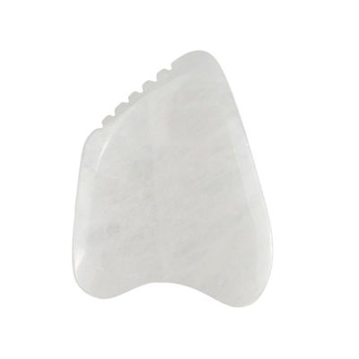 몸 마사저 구아샤 얼굴 스크래핑 보드 흰색 자이드 스톤 구아샤 도구 얼굴 및 SPA 침술 마사지 장비