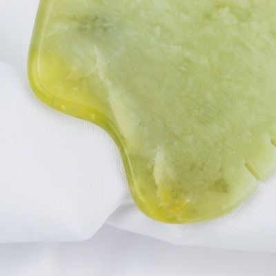 OEM 및 ODM 천연 Xiuyan Jade 얼굴 Guasha 마사지 장비