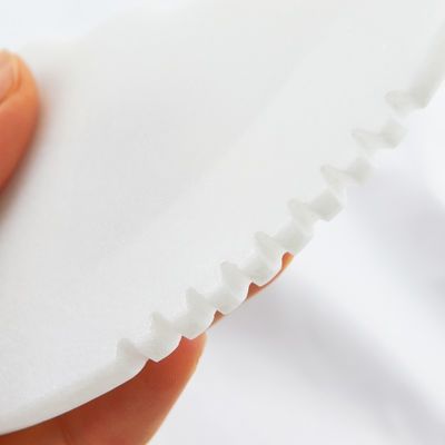 마사지 도구 천연 하얀 자이드 스톤 구아 샤 신체 마사지 장면 미용 피부 관리 도구