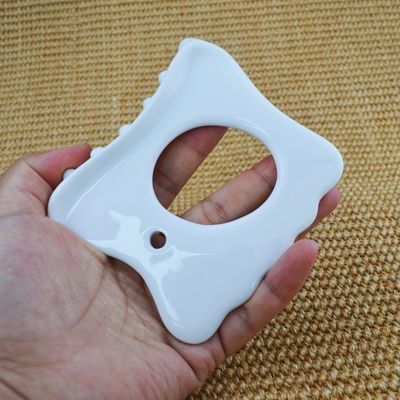 전문 품질 세라믹 구아 샤 스크래핑 마사지 도구 V 얼굴 리프팅 및 림프 배수