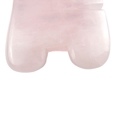 로즈 쿼츠 구아 샤 콤 생선 모양 머리 관리 제품 자연 결정 마사지