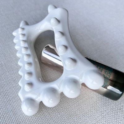 맞춤형 로고 가용자 손수용 세라믹 구아샤 마사지 도구 자체 피부 관리 건강 관리 제품