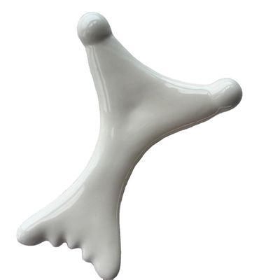 신체 마사지 장비 흰색 세라믹 구아 샤 보드 안티 셀룰라이트 치료 얼굴 마사지