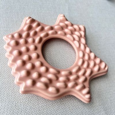 얼굴 마사저 스파 분홍색 별 모양 대형 크기의 세라믹 구아 샤 마사지 보드