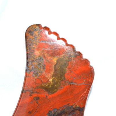 신체 마사지 장비 얼굴 피부 관리 도구에 대한 빨간 무카이트 구아 샤 스크래핑 보드