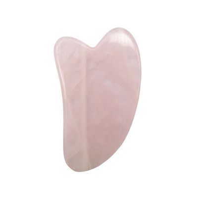 OEM/ODM 허용 로즈 쿼츠 구아샤 천연 자이드 구아샤 얼굴 도구 몸 얼굴 목 및 눈 피부 관리 SPA 마사지