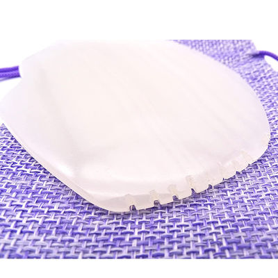 마사지 / 리프팅 강화 / 항 노화 기능 마사지 스파 침술 치료용 자연 아프가니스탄 화이트 자이드 구아 샤 보드