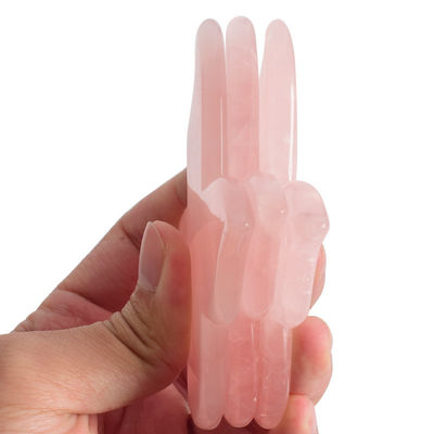 얼굴 마사지 Butterfly Shape Jade Guasha 마사지 플레이트 천연 돌 Gua Sha 목 체 침술 스파를 위한 스크래퍼