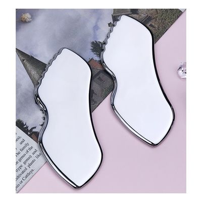 스테인레스 스틸 Guasha 근육 마사지 얼굴 마사지 튜브 탐구 물리 치료 스크래핑 플레이트를 위한 휴식 금속 도구