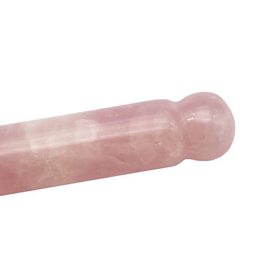 OEM ODM 천연 로즈 쿼츠 구아샤 마사지 스틱 바늘 근육 구제 몸 구아샤 마사저 포인트 롤러 구아샤 도구
