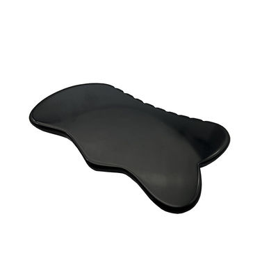 얼굴 마사지 오브시디안 과샤 아름다운 마사지 스크래핑 블랙 오브시디안 얼굴 마사지 침술 과샤 눈 얼굴 보드 SPA 도구