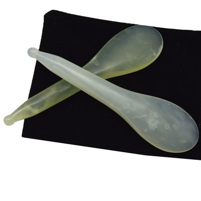 노란?? 가락 모양의 침술점 마사지 펜 Xiuyan Jade Stick 눈 마사지 펜 및 수용 가능한 OEM/ODM 서비스