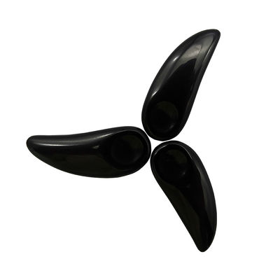 검은 얼굴 마사저 미니 오브시디안 화장품 과샤 스푼 눈 크림 메이크업 스쿠프 스파툴라 스틱 눈 완화 마사지