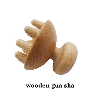 음악적 기능 목버섯 구아샤 치료 마사지 도구 휴대 및 전체 신체 림프 배수