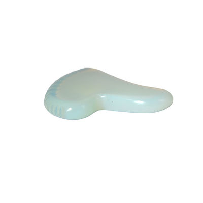 얼굴 마사저 신체 건강 관리 흰색 오팔 심장 모양 자이드 오팔이트 구아샤 구아샤 마사지 얼굴 휴식을 위해