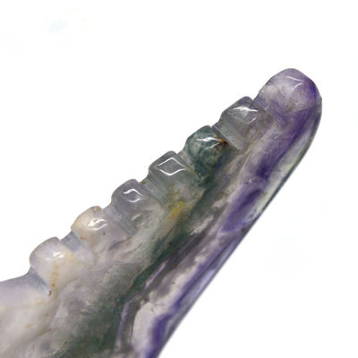 천연 스크래핑 마사저 도구 플루오라이트 자이드 구아 샤 보드