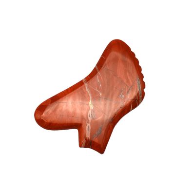 보석 맞춤형 로즈 쿼츠 레드 자스퍼 하울라이트 구아샤 자이드 구아샤 타이밍 컨트롤과 얼굴 스크래핑 마사지 도구