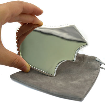 마사저 스테인리스 스틸 구아 샤 마사지 도구 얼굴 및 신체 304L 의료 등급