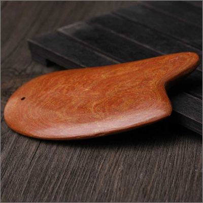 붉은 비안 스톤 마사저 몸 10.5cm*6cm*0.7cm 길이