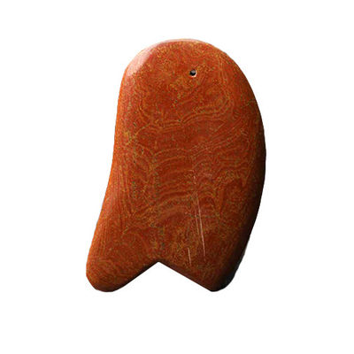 붉은 비안 스톤 마사저 몸 10.5cm*6cm*0.7cm 길이