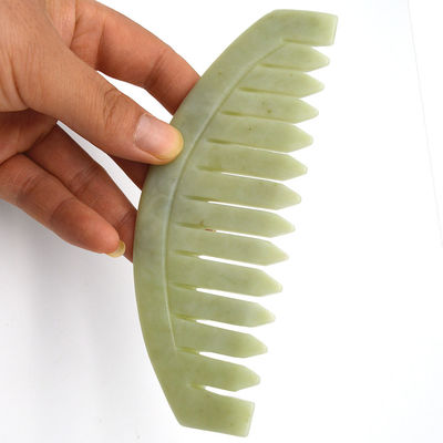 얼굴 마사저 2019 Gua Sha Xiuyan Jade Scraping Massage Comb Hair for Regulate Function 몸의 기능을 조절하기 위해