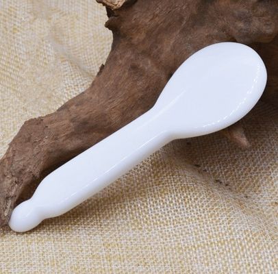 천연 세라믹 구아샤 마사지 가용 얼굴 스크래핑 도구 구아샤 몸 흰색 핸드헬드