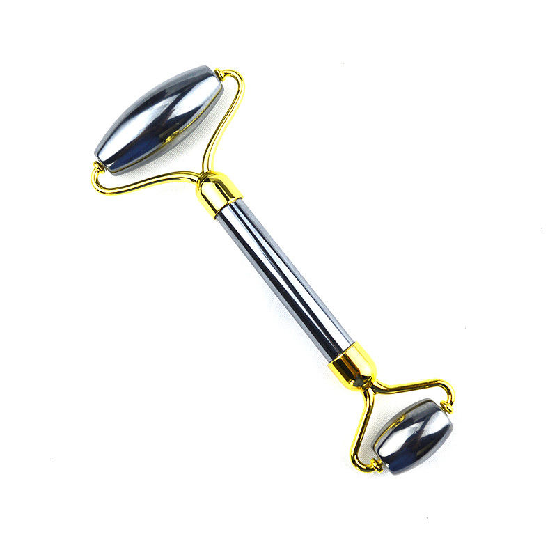 회색 테라헤르츠 얼굴 롤러 구아샤 안티 एज링 얼굴 안구 마사지 구아샤 얼굴 뷰티 테라헤르츠 돌 얼굴 마사저