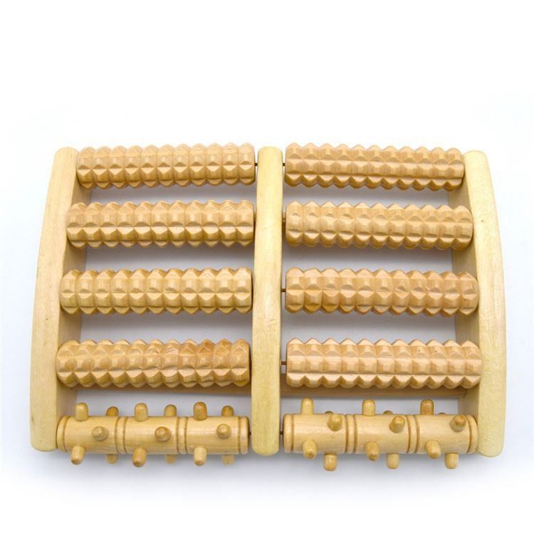 27*17*4.5cm 휴대용 디자인과 ISO9001 인증으로 된 목재 발 마사저