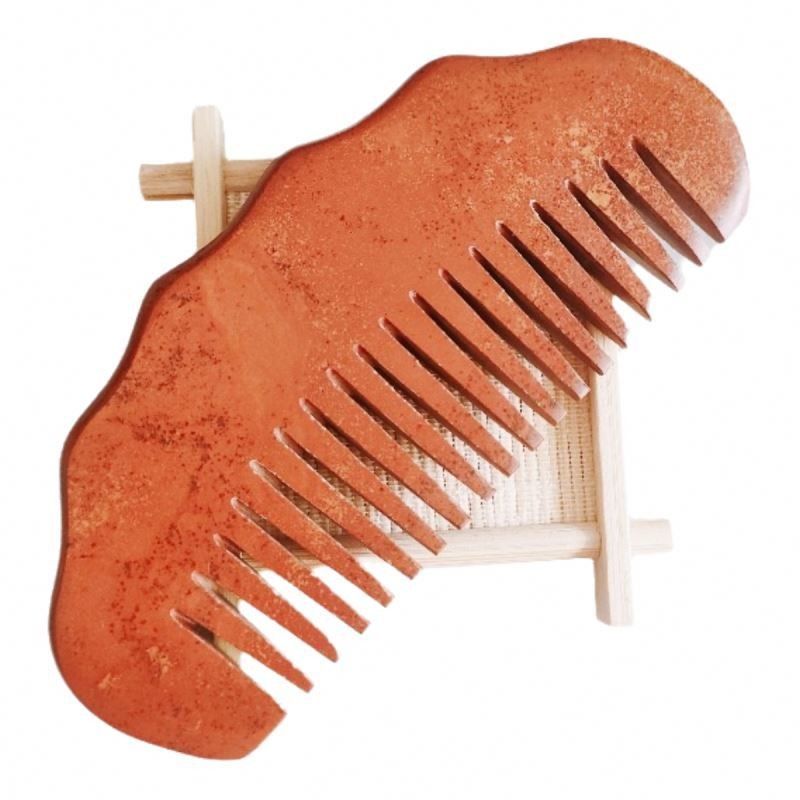 머리 구아 샤 마사지 도구 두피 Meridian Dredging Comb 휴식 및 재생