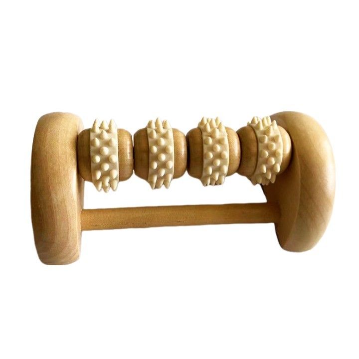 발 통증 및 발다리 근막염을 겨냥하기 위한 TheraFlow Foot Roller 휴대용 발 마사저