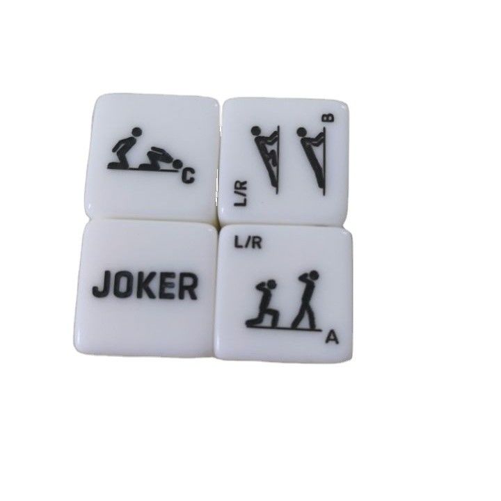 25mm Jade Six Sides Fitness Dice for Exercise Training 스포츠 엔터테인먼트 게임 운동 훈련 향상