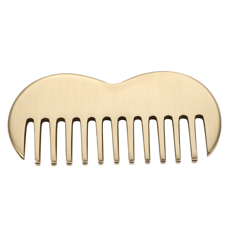 Brass Gua Sha Scalp Massage Comb 인기가 있는 제품 2024 구리 Guasha 아쿠프레셔 포인트 마사저 도구 스크래핑 장치