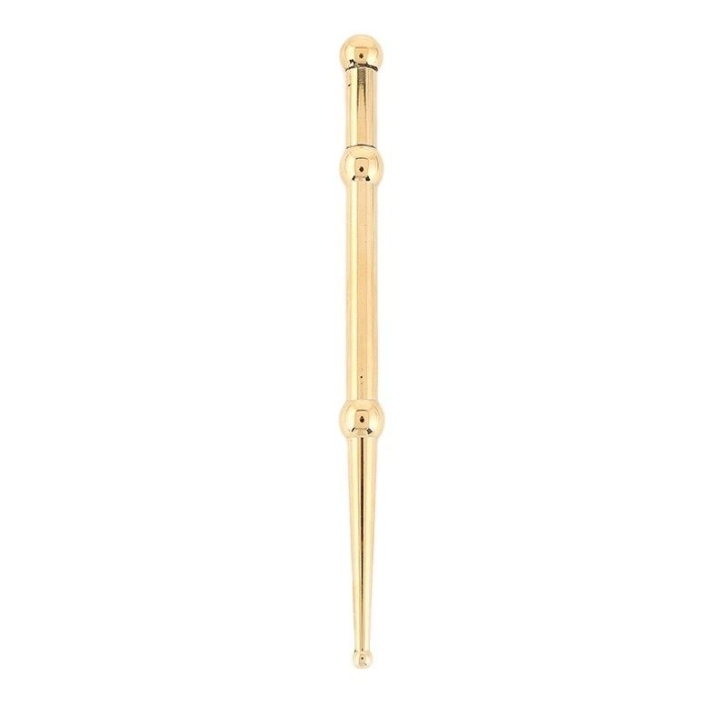 마사지 도구 Brass Manual Acupressure Reflexology Pen for Body Therapy 조직 마사지 스틱 과샤 침술 치료 도구