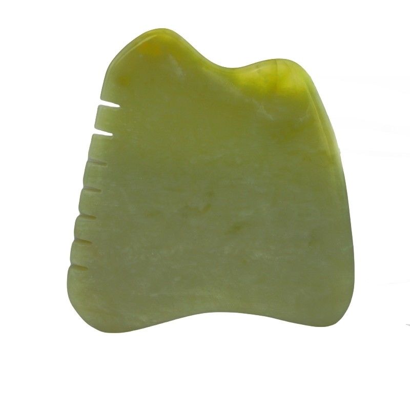 OEM 및 ODM 천연 Xiuyan Jade 얼굴 Guasha 마사지 장비