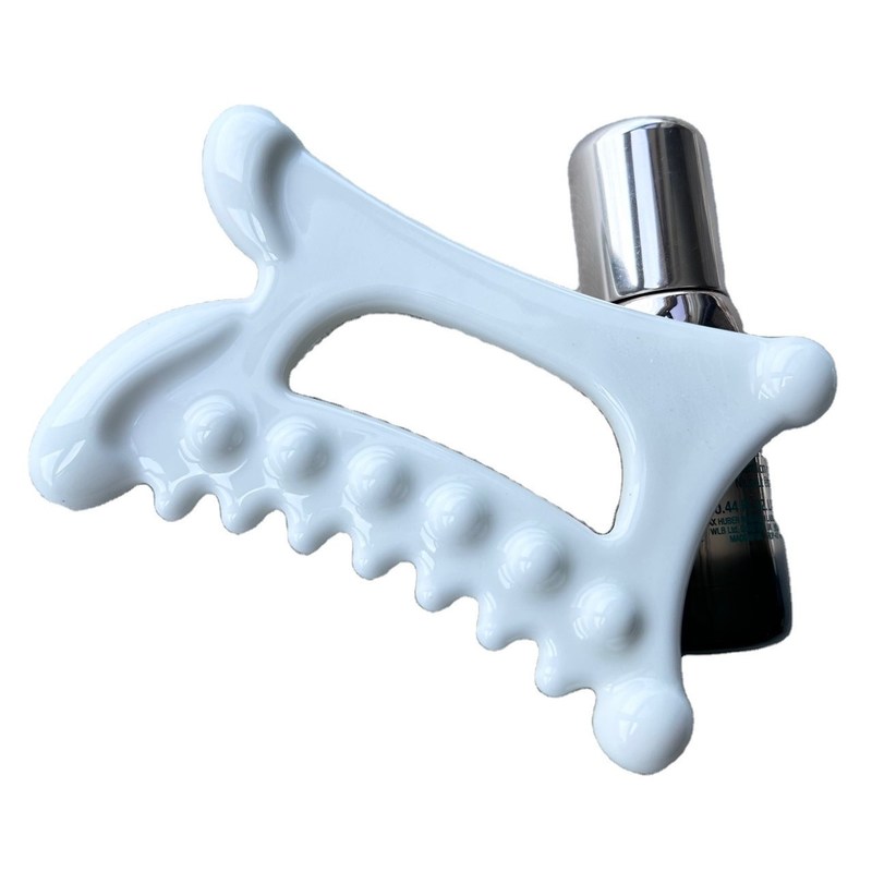 우리의 세라믹 구아샤 스크래핑 마사지 도구 의료 개인 관리 스타일로 림프절 배수기의 이점을 경험하십시오.