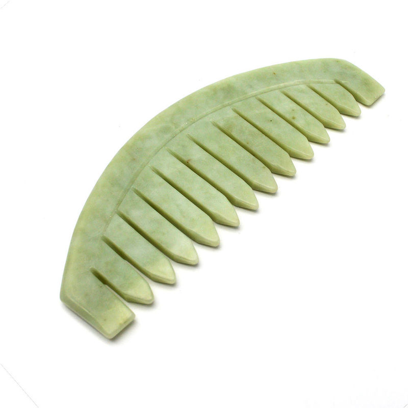 얼굴 마사저 2019 Gua Sha Xiuyan Jade Scraping Massage Comb Hair for Regulate Function 몸의 기능을 조절하기 위해